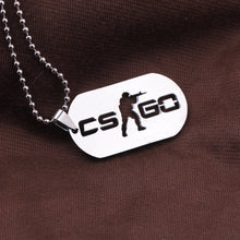 Games CS GO Stainless Steel Link Chain Necklace For Men CSGO