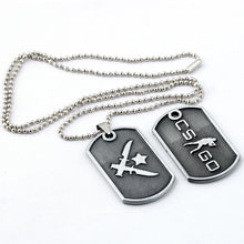 Games CS GO Stainless Steel Link Chain Necklace For Men CSGO