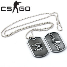 Games CS GO Stainless Steel Link Chain Necklace For Men CSGO