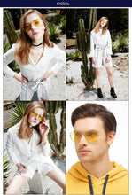 UVLAIK Polarized Night Vision Sunglasses Men Women Goggles Glasses UV400 Sun Glasses Driver Night Driving Eyewear