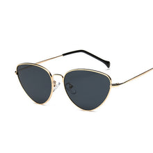 Retro Vintage Sunglasses Women Small Face Luxury Cateye Pink Ladies Sunglasses Fashion Men Yellow Tinted Lens Eyewear