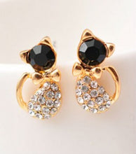 New Design Rhinestone Crystal Silver Stud Earrings Piercing Ear Studs for Women Wedding Party Gift