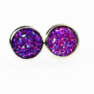 New Design Rhinestone Crystal Silver Stud Earrings Piercing Ear Studs for Women Wedding Party Gift