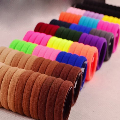 50PCS Hairband Hair Elastic Bands For Ladies Elastic Ring Hair Scrunchy Tie Gum Headbands Girls Hair Accessories For Women