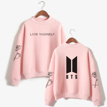 BTS  Love Yourself k pop Women Hoodies Sweatshirts Hoodies outwear Hip-Hop Bangtan boys jimin Clothes