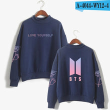 BTS  Love Yourself k pop Women Hoodies Sweatshirts Hoodies outwear Hip-Hop Bangtan boys jimin Clothes