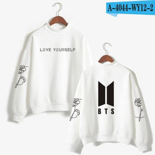 BTS  Love Yourself k pop Women Hoodies Sweatshirts Hoodies outwear Hip-Hop Bangtan boys jimin Clothes