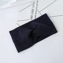 Woman Headband New Turban Solid Headbands Girls Makeup Fabric Elastic Hair Band Twisted Knotted Hair Accessories Headwrap