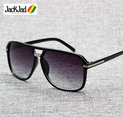 JackJad 2018 New Fashion Men Cool Square Style Gradient Sunglasses Vintage Brand Design Cheap Sun Glasses Oculos De Sol 1155