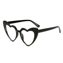 ZXWLYXGX 2018 New Fashion Love Heart Sunglasses Women cute sexy retro Cat Eye Vintage cheap Sun Glasses red female