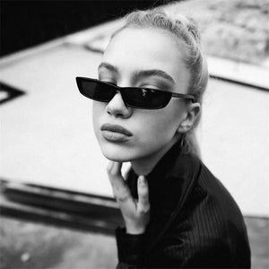 2018 Vintage Cat Eye Sunglasses Women Fashion Small Frame Sun Glasses Ladies Retro Personality Cat Eyeglasses UV400