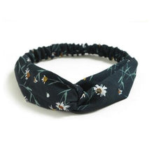 2018  korean style Women Hair Accessories Turban flower Headband Floral Prints Bandanas Elastic Hair Bands Gum Hair for Girls