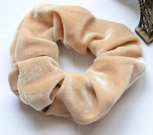 Free Shipping women's winter velvet hair Scrunchies Hair Tie Hair Accessories Ponytail Holder Hair