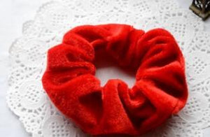 Free Shipping women's winter velvet hair Scrunchies Hair Tie Hair Accessories Ponytail Holder Hair