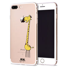 XIX for Funda iPhone 6 case 5 5S 5C 6S 7 Plus X Cute Dinosaur Soft TPU for Cover iPhone 7 Case Original for Coque iPhone 8 Case