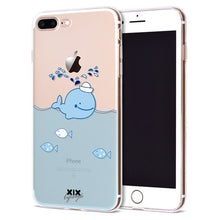 XIX for Funda iPhone 6 case 5 5S 5C 6S 7 Plus X Cute Dinosaur Soft TPU for Cover iPhone 7 Case Original for Coque iPhone 8 Case