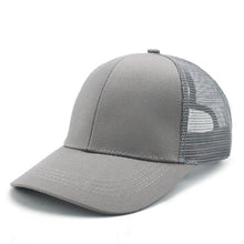 Ponytail Baseball Cap Women Messy Bun Baseball Hat Snapback Camouflage Mesh Cap Spring and Summer Camo Outdoor Hat