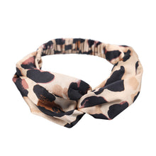 Printing Leopard Cross Headband For Women Turban Hairband Stretch Twisted Knotted Hair Band Hair Accessories Headwear
