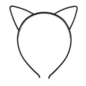 Baby Party Props Sexy Black Cat Ears Girl Headwear Lady Stylish Headband Hair Hoop Accessories For Women Hairband Kids Head Band