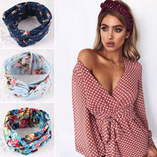 DOUDOULU 2018 Ladies Twist Knot Pattern Headband Elastic Head Wrap Turban Hair Band Flower Hair Accessories For Women #3S