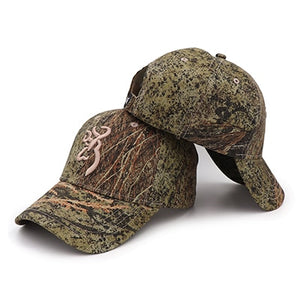 KOEP Browning Camo Baseball Cap Fishing Caps Men Outdoor Hunting Camouflage Jungle Hat Airsoft Tactical Hiking Casquette Hats