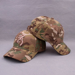 KOEP Browning Camo Baseball Cap Fishing Caps Men Outdoor Hunting Camouflage Jungle Hat Airsoft Tactical Hiking Casquette Hats