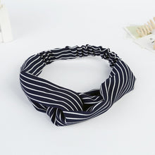 Women Stretch Twist Headband Striped Turban Sport Yoga Head Wrap Bandana Headwear Hair Accessories 2018 New Fashion Hot Sales