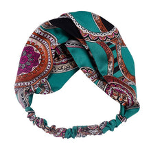 Printing Leopard Cross Headband For Women Turban Hairband Stretch Twisted Knotted Hair Band Hair Accessories Headwear