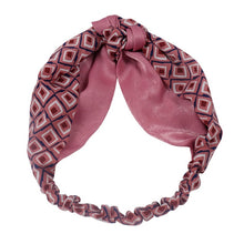 Printing Leopard Cross Headband For Women Turban Hairband Stretch Twisted Knotted Hair Band Hair Accessories Headwear