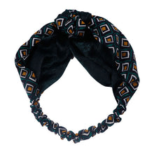 Printing Leopard Cross Headband For Women Turban Hairband Stretch Twisted Knotted Hair Band Hair Accessories Headwear