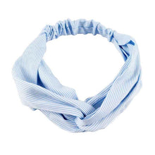 Printing Leopard Cross Headband For Women Turban Hairband Stretch Twisted Knotted Hair Band Hair Accessories Headwear