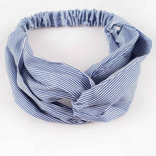 Printing Leopard Cross Headband For Women Turban Hairband Stretch Twisted Knotted Hair Band Hair Accessories Headwear