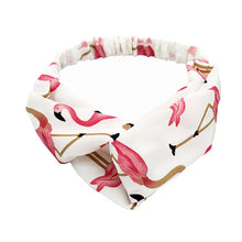 Printing Leopard Cross Headband For Women Turban Hairband Stretch Twisted Knotted Hair Band Hair Accessories Headwear