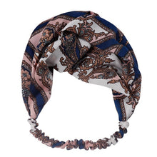 Printing Leopard Cross Headband For Women Turban Hairband Stretch Twisted Knotted Hair Band Hair Accessories Headwear