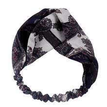 Printing Leopard Cross Headband For Women Turban Hairband Stretch Twisted Knotted Hair Band Hair Accessories Headwear