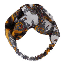 Printing Leopard Cross Headband For Women Turban Hairband Stretch Twisted Knotted Hair Band Hair Accessories Headwear