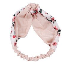 Printing Leopard Cross Headband For Women Turban Hairband Stretch Twisted Knotted Hair Band Hair Accessories Headwear