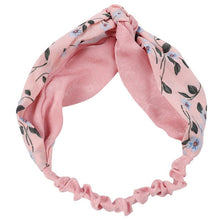 Printing Leopard Cross Headband For Women Turban Hairband Stretch Twisted Knotted Hair Band Hair Accessories Headwear