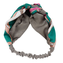 Printing Leopard Cross Headband For Women Turban Hairband Stretch Twisted Knotted Hair Band Hair Accessories Headwear