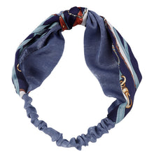 Printing Leopard Cross Headband For Women Turban Hairband Stretch Twisted Knotted Hair Band Hair Accessories Headwear