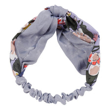 Printing Leopard Cross Headband For Women Turban Hairband Stretch Twisted Knotted Hair Band Hair Accessories Headwear