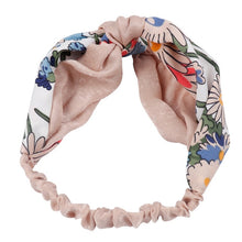 Printing Leopard Cross Headband For Women Turban Hairband Stretch Twisted Knotted Hair Band Hair Accessories Headwear