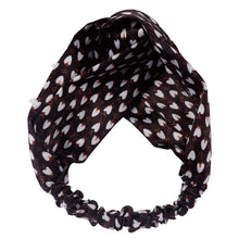 Printing Leopard Cross Headband For Women Turban Hairband Stretch Twisted Knotted Hair Band Hair Accessories Headwear