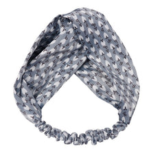 Printing Leopard Cross Headband For Women Turban Hairband Stretch Twisted Knotted Hair Band Hair Accessories Headwear