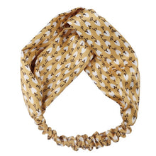 Printing Leopard Cross Headband For Women Turban Hairband Stretch Twisted Knotted Hair Band Hair Accessories Headwear