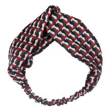 Printing Leopard Cross Headband For Women Turban Hairband Stretch Twisted Knotted Hair Band Hair Accessories Headwear