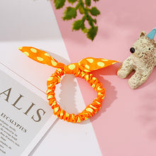 Wholesale New 25 Styles Women Girls Cute Rabbit Ears Elastic Hair Bands Ponytail Holder Hair Ropes Rubber Bands Hair Accessories