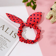 Wholesale New 25 Styles Women Girls Cute Rabbit Ears Elastic Hair Bands Ponytail Holder Hair Ropes Rubber Bands Hair Accessories