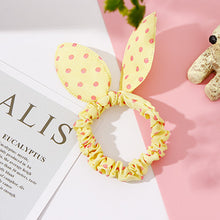 Wholesale New 25 Styles Women Girls Cute Rabbit Ears Elastic Hair Bands Ponytail Holder Hair Ropes Rubber Bands Hair Accessories