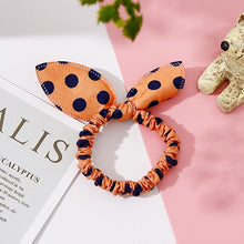 Wholesale New 25 Styles Women Girls Cute Rabbit Ears Elastic Hair Bands Ponytail Holder Hair Ropes Rubber Bands Hair Accessories